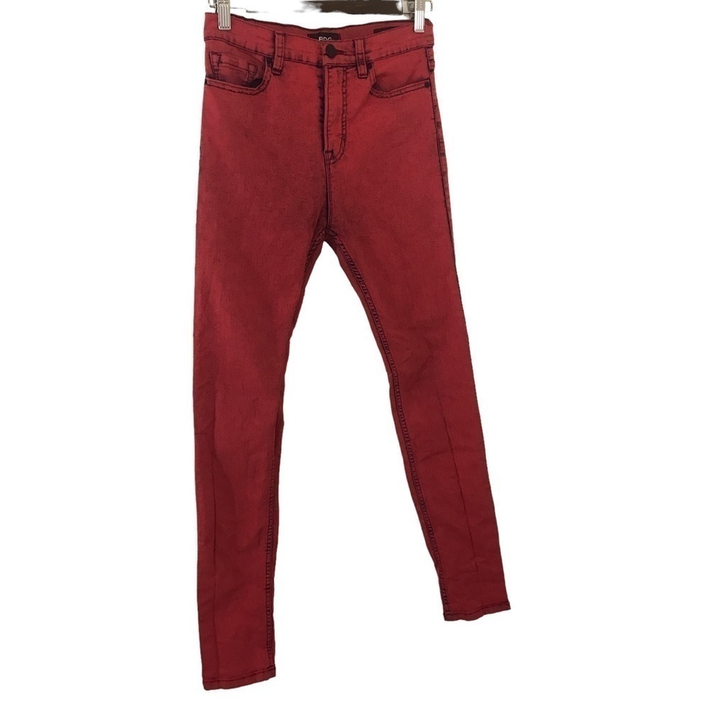 3/$15 BDG cotton spandex blend red skinny jeans size 27